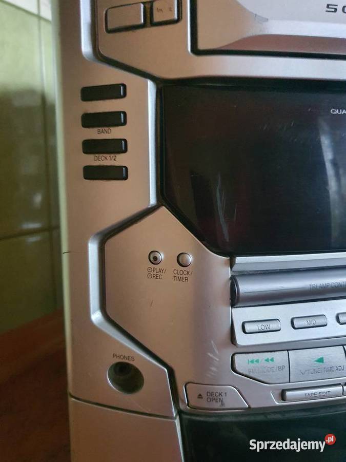 Wieża audio Panasonic niesprawna Łódź