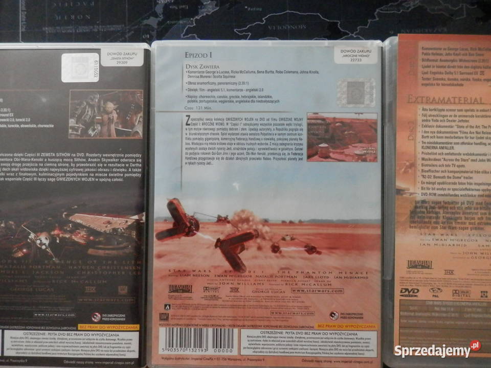 DVD STAR WARS 1 2 3 4 5 6 6 płyt dvd