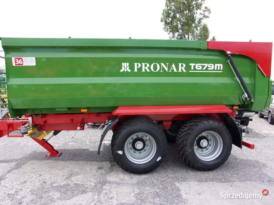 NOWA Przyczepa rolnicza skorupowa T679M PRONAR w łódzkie Opoczno