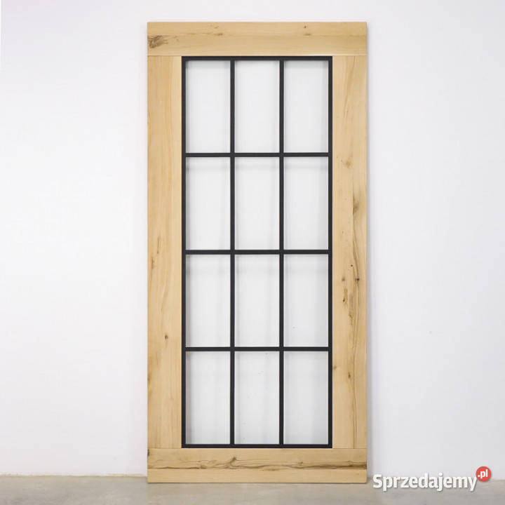 Drzwi przesuwne drewniane dębowe SZPROS świętokrzyskie sprzedam