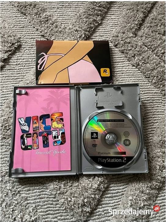 GTA VICE CITY GRAND THEFT AUTO HIT PLAYSTATION 2 Gry komputerowe i konsolowe Lubaczów