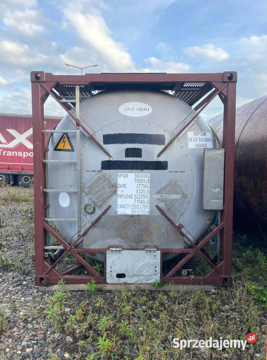 Zbiornik nierdzewny 25 000 l tank kontener z Oświęcim sprzedam