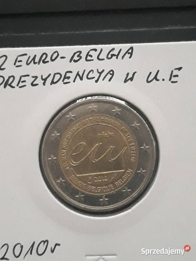 2 Euro Belgia 2010 rPrezydencja w Unii wielkopolskie Konin