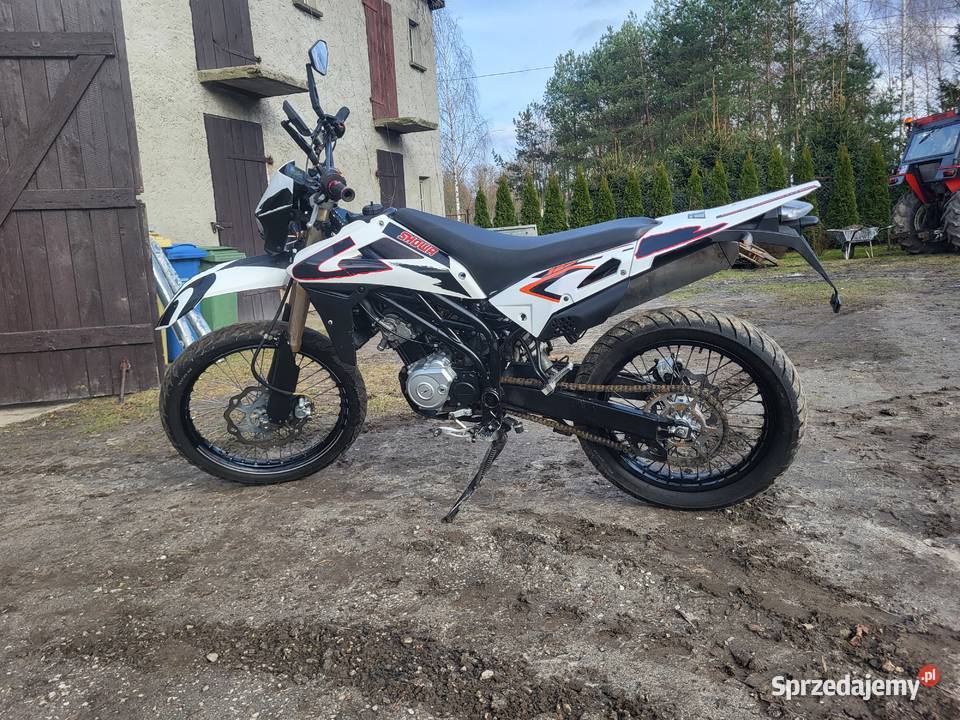 Cross Supermoto Hyosung Xrx 170125 2014r Yamaha Motocykle, skutery, quady Wąbrzeźno