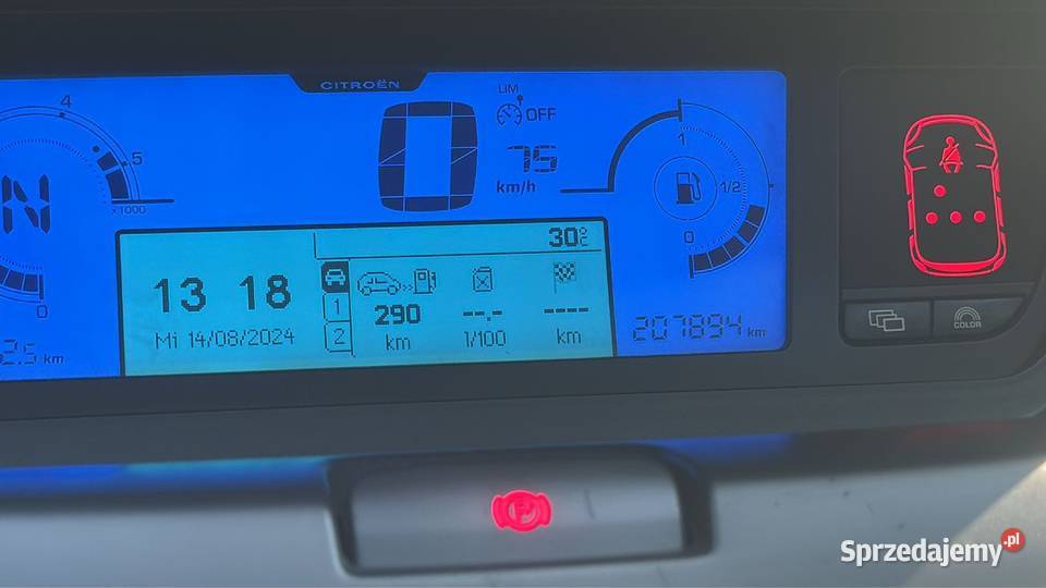 Citroen C4 Picasso 16 HDI 2008 r sprowadzony wielkopolskie