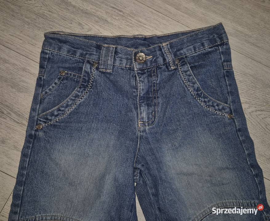 Spodenki szorty chłopiec jeans 140 Łódź sprzedam