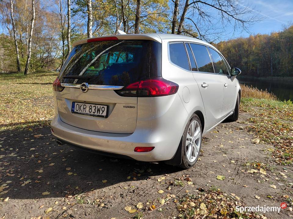 Opel Zafira 16 T 170 AT Elite Panorama asystent pasa ruchu śląskie Katowice sprzedam