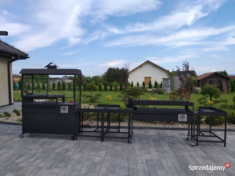 Grill zestaw grillowy Pogwizdów sprzedam