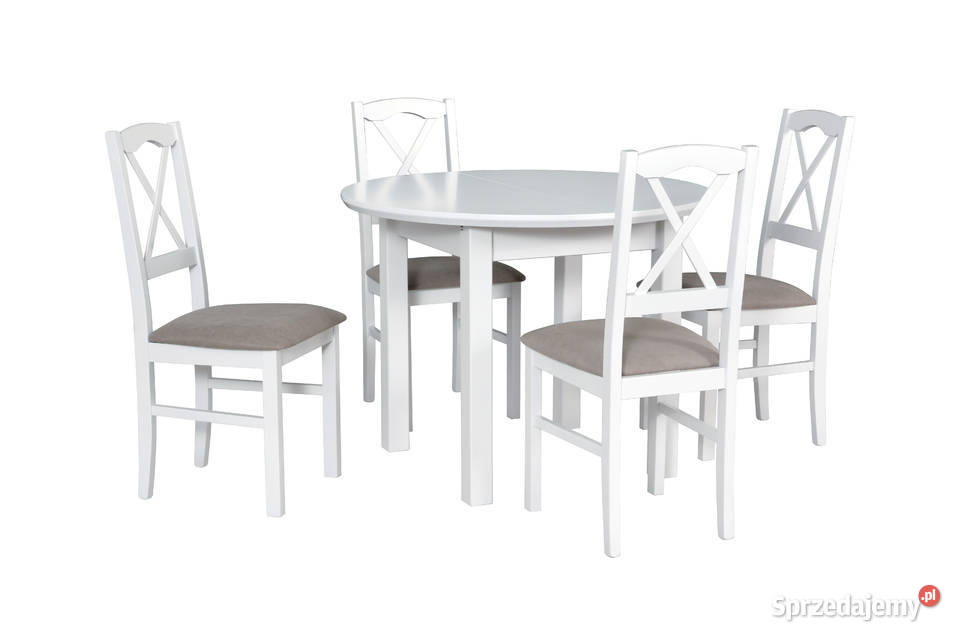 Stół Poli 1 + 4 Krzesła Nilo 11