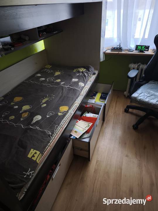 Łóżko piętrowe dziecięce z szufladami i zachodniopomorskie Szczecin