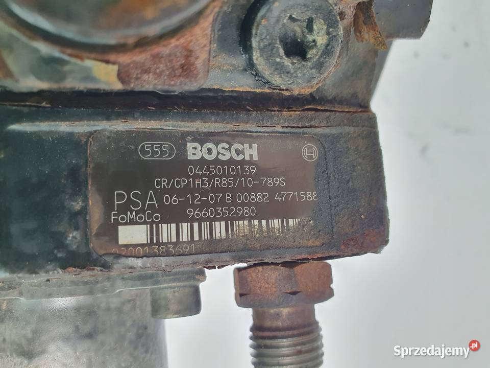 POMPA WTRYSKOWA Peugeot 407 607 807 22 HDI Bosch Chełm
