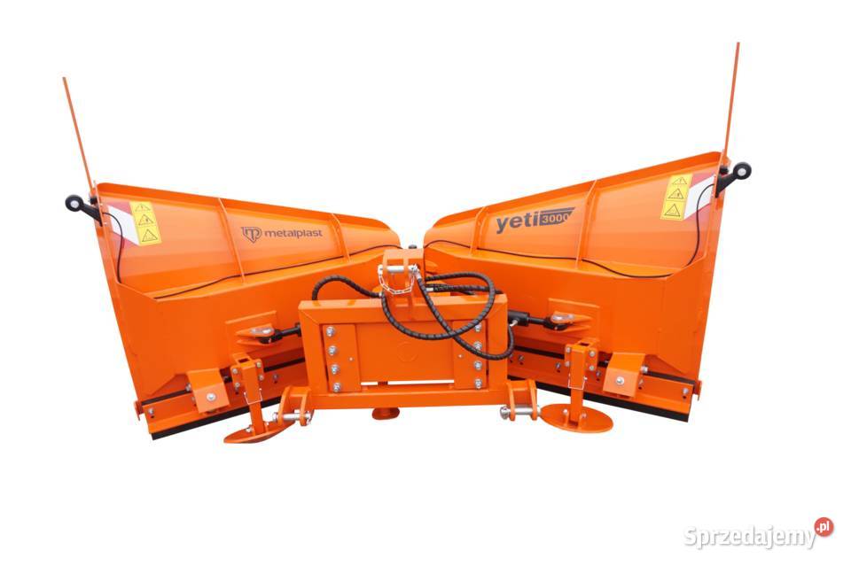 Pług do śniegu śnieżny Yeti 3000 rozkładany Oleśnica sprzedam