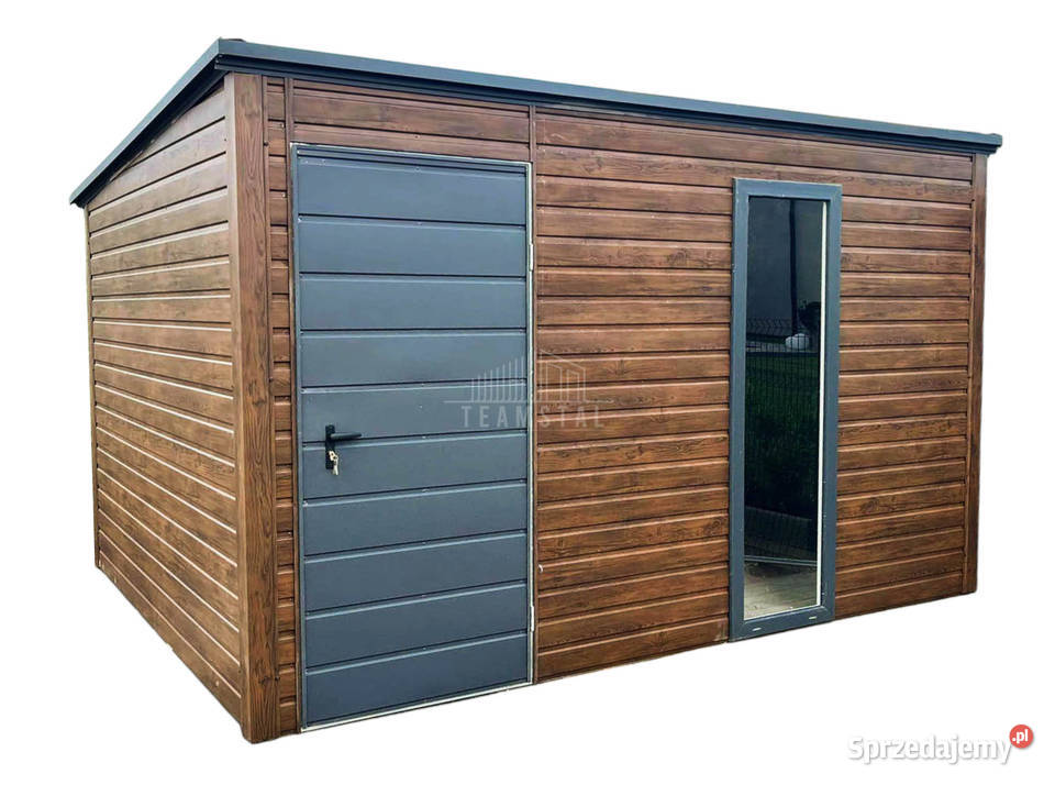 Schowek domek ogrodowy 3x3m drzwi okno