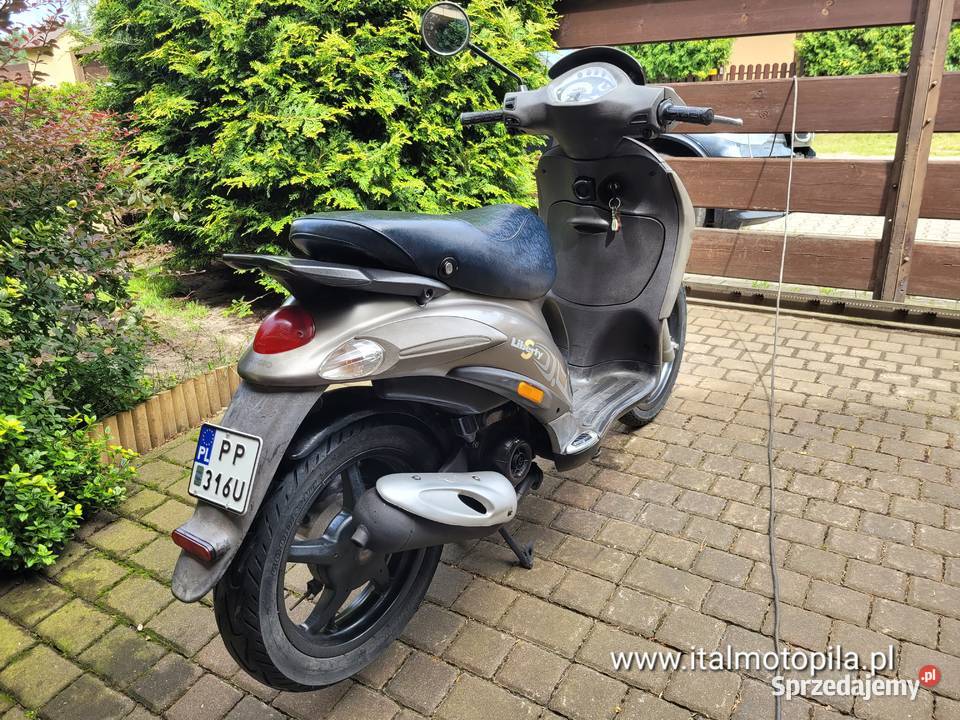 PIAGGIO LIBERTY S 50 2T zarejestrowany wielkopolskie