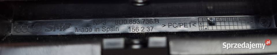 Emblemat Quattro Audi Q3 8U Lift Oryginał OE Mielęcin