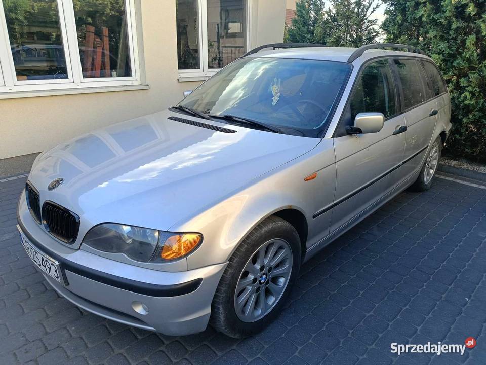 BMW seria 3 E46 2002 srebrny Seria 3 kujawsko-pomorskie Grudziądz