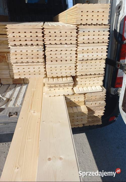 Podbitka szalówka bal półbal boazeria deska mazowieckie Lipsko