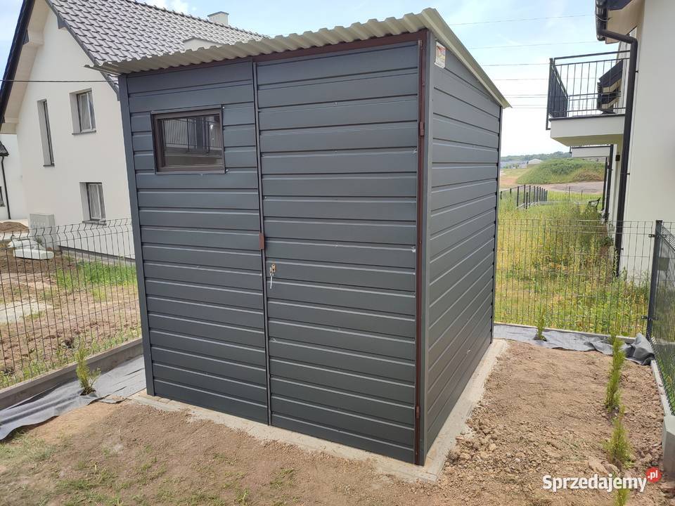 Garaż Blaszany Schowek ogrodowy Magazyn Domowy Jeżów