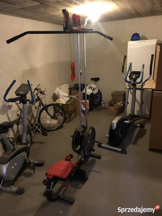 CAŁA SIŁOWNIA ATLAS ŁAWKI GRYFY NAKŁAD 100 Siłownia i fitness Gdańsk