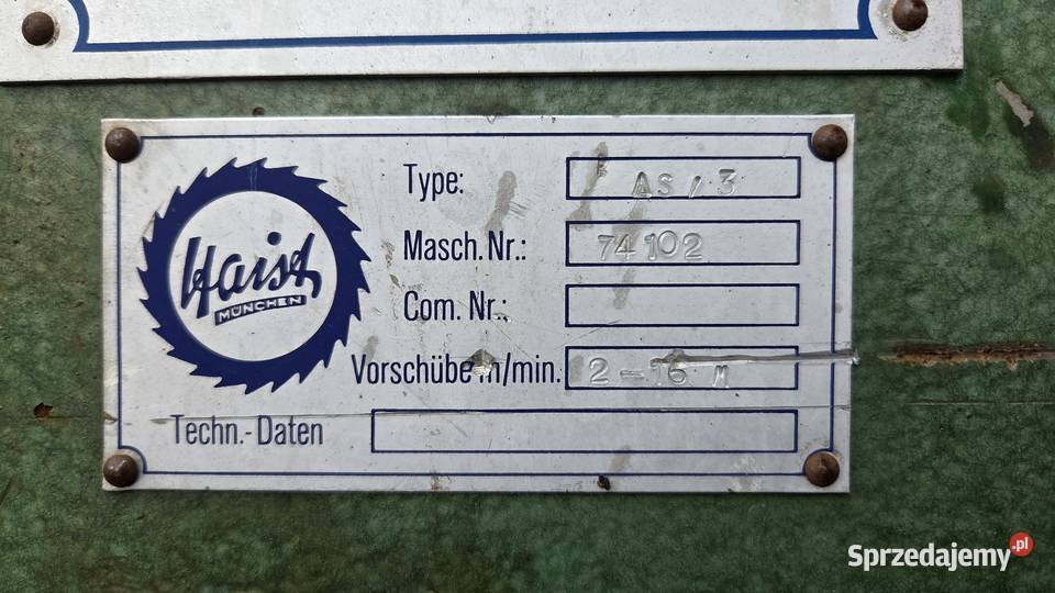 Piła do formatowania deski HAIST AS3 Karsin