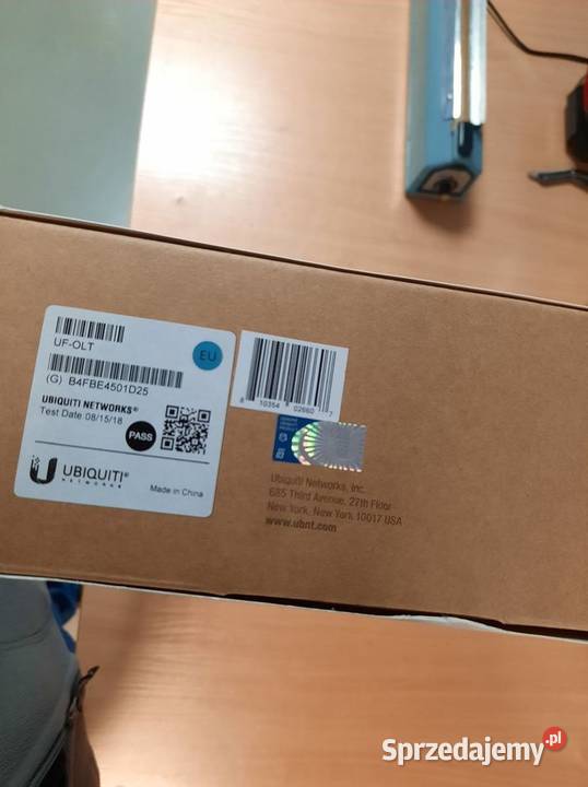 Ubiquiti UFOLT terminal GPON OLT uFiber 8x GPON małopolskie Maniowy