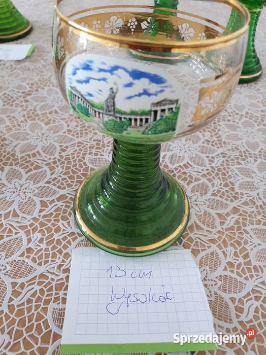 Kieliszki ozdobne