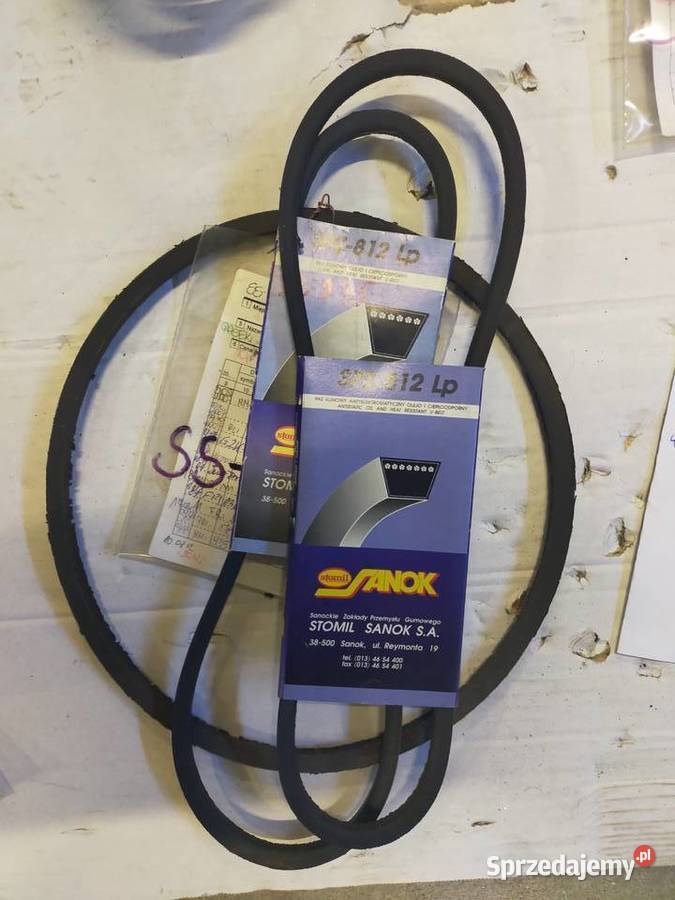 Pasek klinowy SPZ812 Stomil Sanok sprężarka Star Brzozówka sprzedam