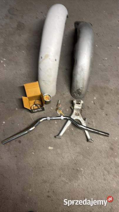 Części do Simson S51 kierownica błotniki licznik Pszczew sprzedam