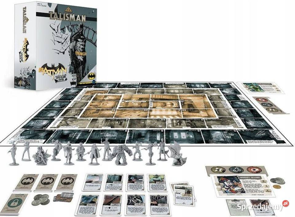 Talisman Batman nowa folia Galakta Gra edycja Rodzinne Bytom