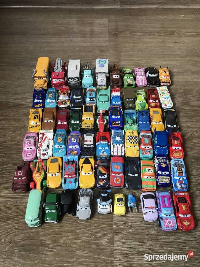 Disney pixar Cars Auta 64 sztuki Dla Dziecka opolskie Opole sprzedam