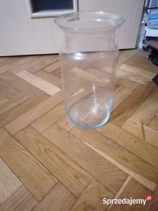 Pojemnik szklany wysoki Gdańsk sprzedam