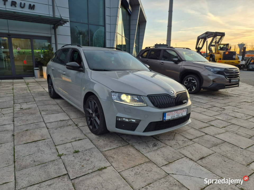 koda Octavia Skoda Octavia 20 TDI RS DSG III ESP Łaziska Górne