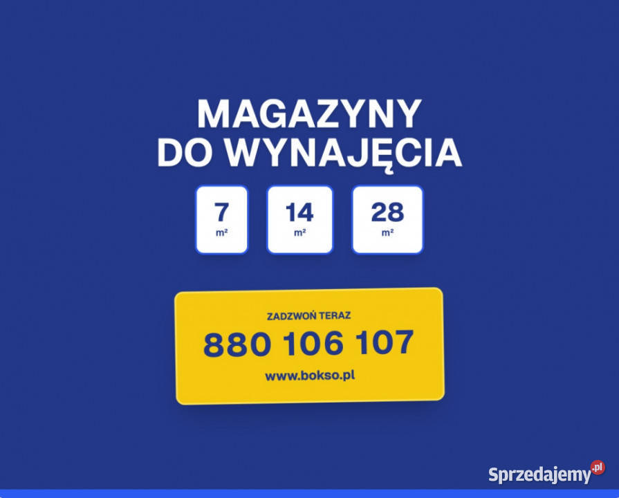 Magazyn Self Storage 28 m2 14 m2 24h Marki Wynajem