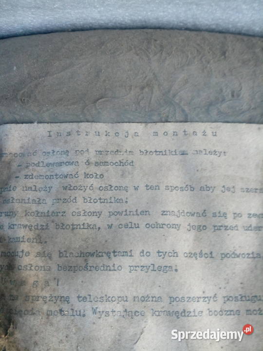 nadkola fiat 125p Pozostałe sprzedam