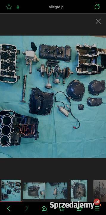 Triumph Tiger 1200 wał kapa dekiel zawór miska wielkopolskie