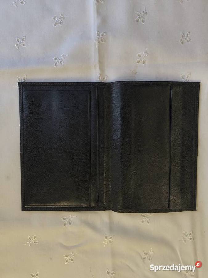 Portfel męski Nowy naturalna skóra Męskie Komarów Górny