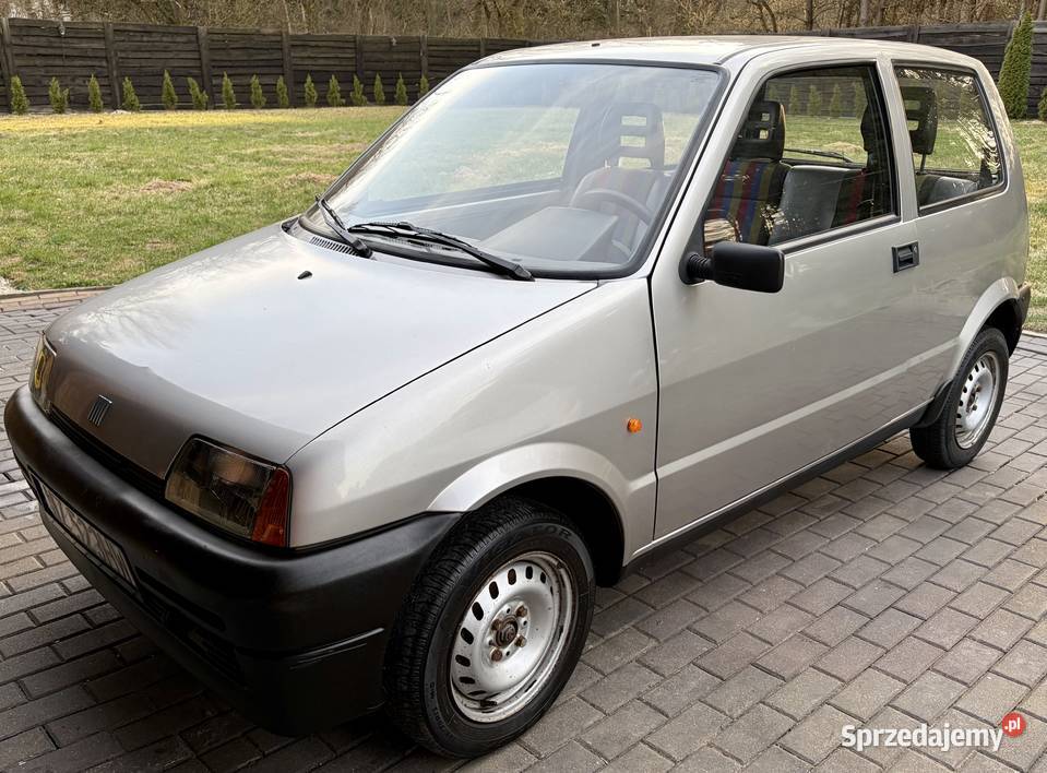 Fiat Cinquecento ORYGINAŁ STAN I właściciel 63 mazowieckie Wieliszew