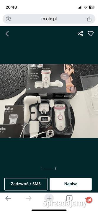 Depilator Braun Silkepil 9 Wałcz sprzedam