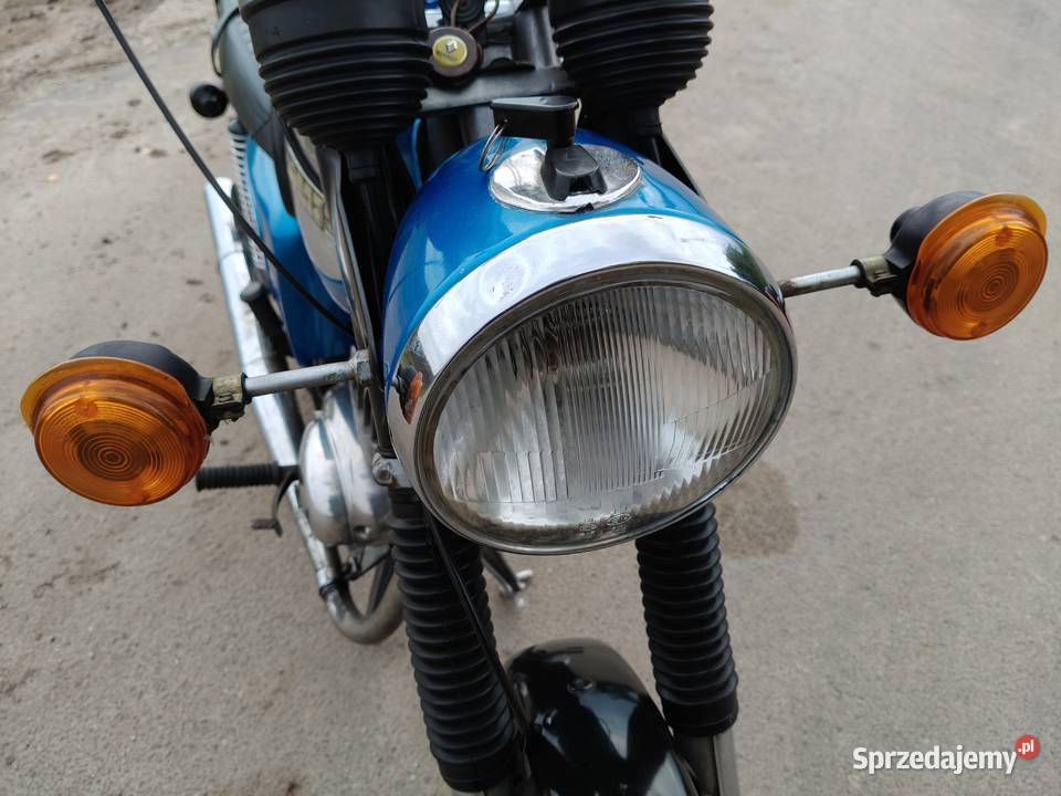 MZ ts 125 1981r z dokumentami do rejestracji Kalisz