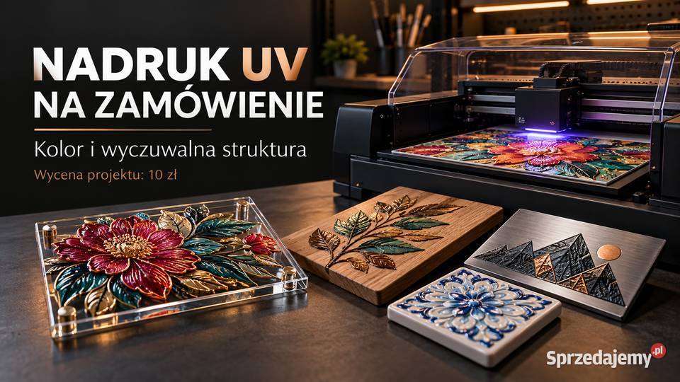 Nadruk UV na zamówienie różne materiały druk ze wielkopolskie Cieszyn współpraca