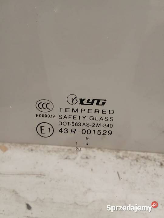 Szyba Drzwi Lewa Przednia Mercedes Vclass W639 wielkopolskie