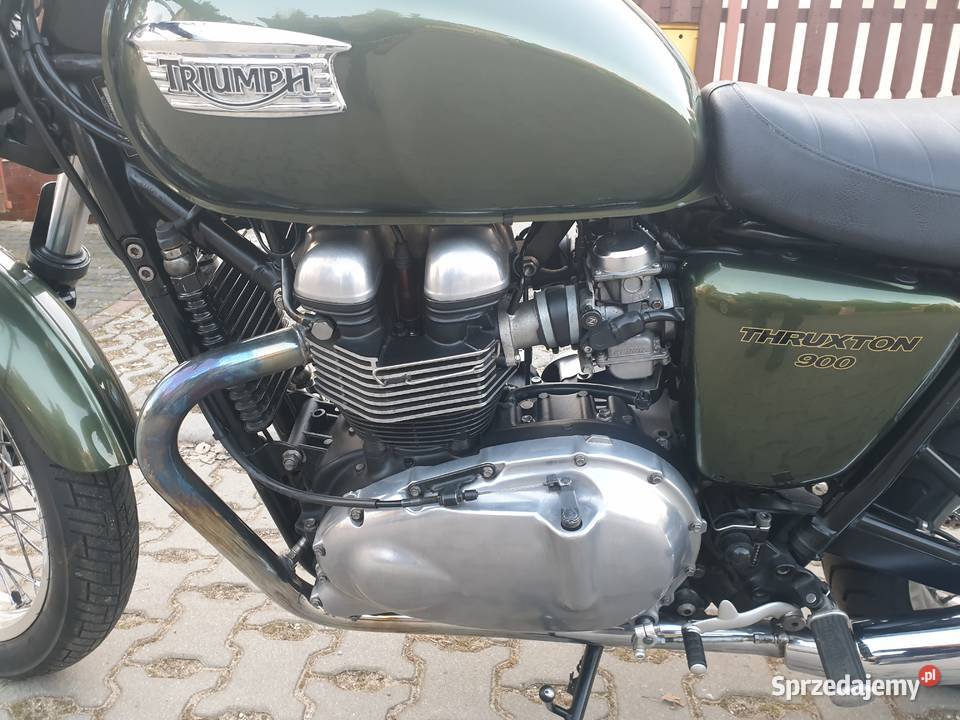 Triumph Thruxton 900 wielkopolskie