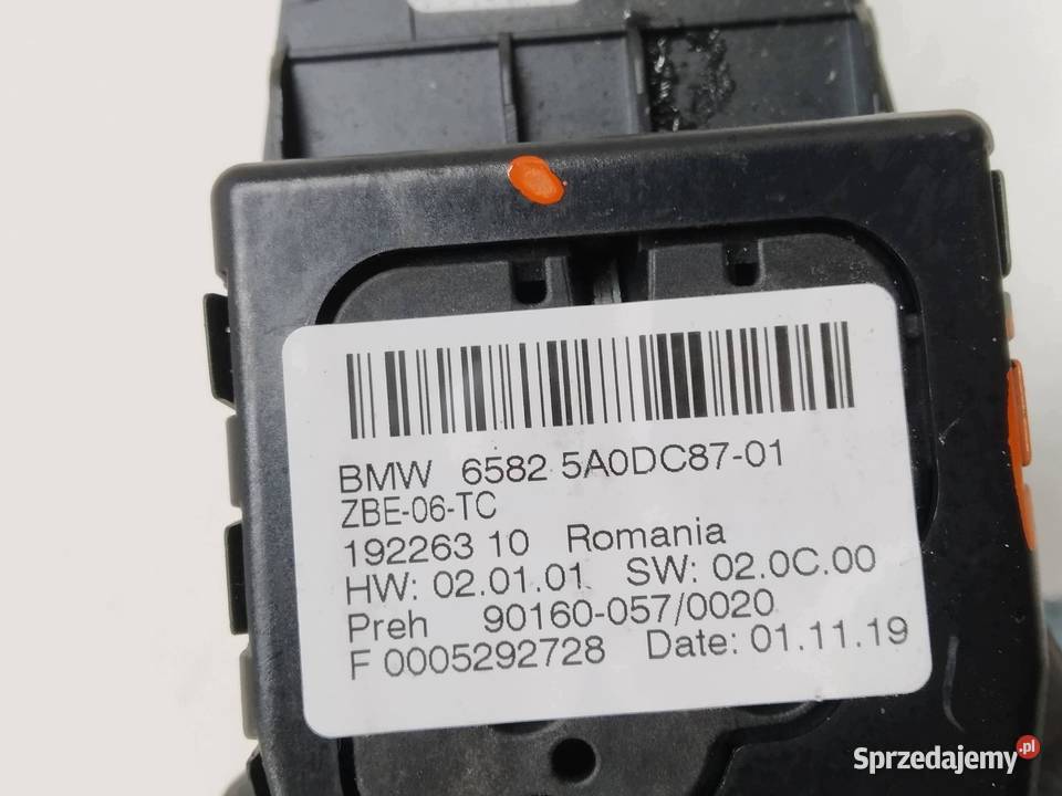 PRZEŁĄCZNIK IDRIVE 5A0DC87 Bmw Seria 5 VII osobowe