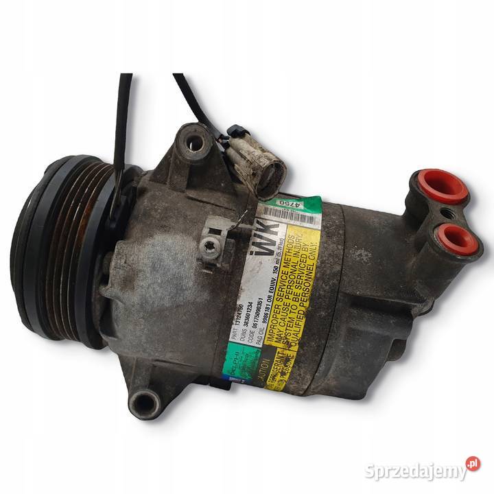 SPRĘŻARKA KLIMATYZACJI Opel MERIVA 16 16V lubelskie Chełm sprzedam