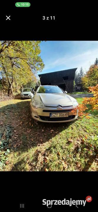 Sprzedam Citron C5 2009r 20 benzynagaz Bielsko-Biała sprzedam