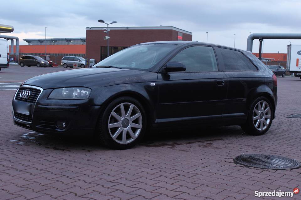 Audi A3 8p Czarna S3 S Line Alu Leszno Sprzedajemy Pl