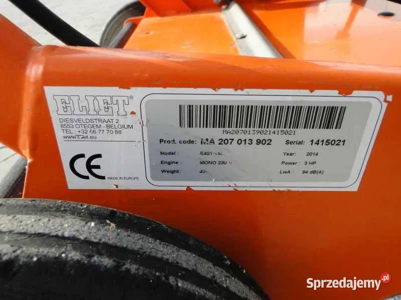 Wertykulator Aerator elektryczny do trawy ELIET Łętownia