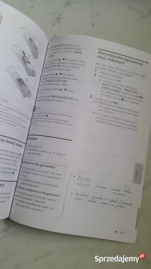 Instrukcja do wiezy PHILIPS MCM2000 Puławy