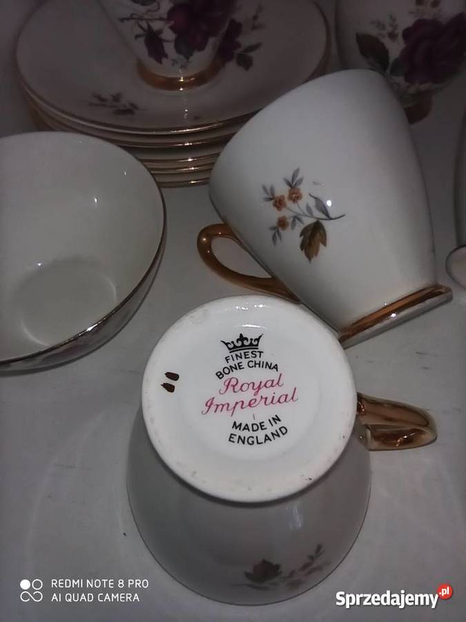 Filiżanka Royal Imperial Made on England Gdańsk