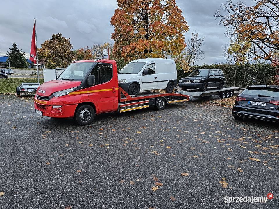 Autolaweta Iveco Daily 2017 czerwony Chełmsko Śląskie